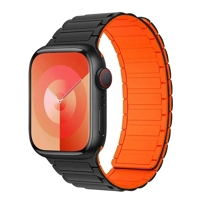 Premium Magnetic Silicone Apple Watch Band — Comfort Loop