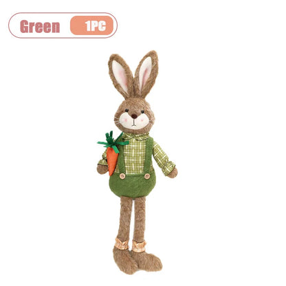 Bájos nyuszi figura — Tavaszi asztaldekoráció