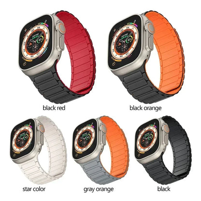 Premium Magnetic Silicone Apple Watch Band — Comfort Loop