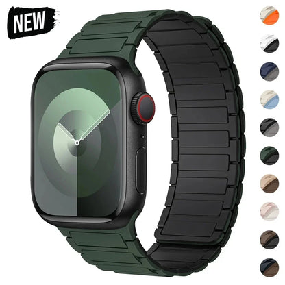 Premium Magnetic Silicone Apple Watch Band — Comfort Loop
