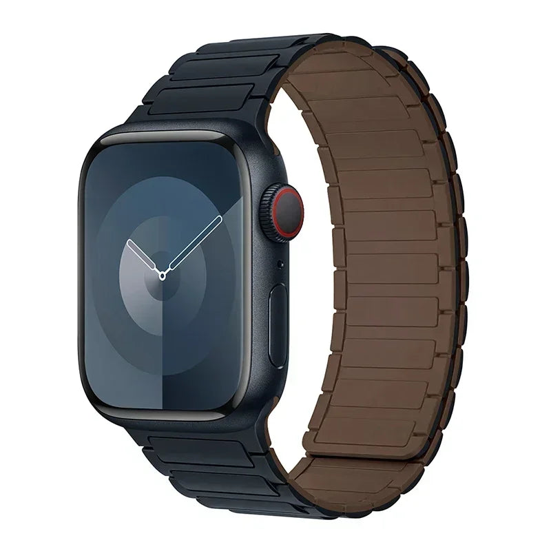 Premium Magnetic Silicone Apple Watch Band — Comfort Loop