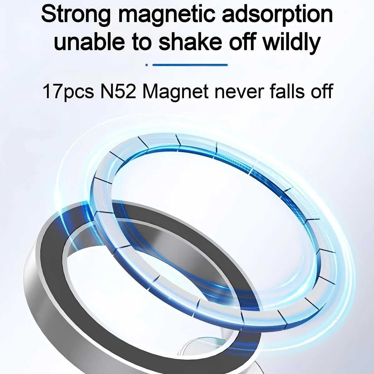 Mágneses mobiltelefon-tartó, repülőgépes utazáshoz szükséges telefontartó